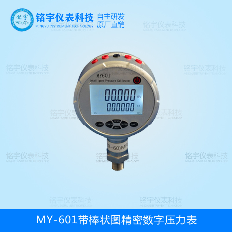 MY-601帶棒狀圖精密數(shù)字壓力表